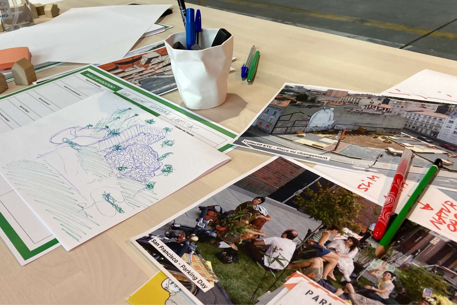 Vue annexe de l'atelier